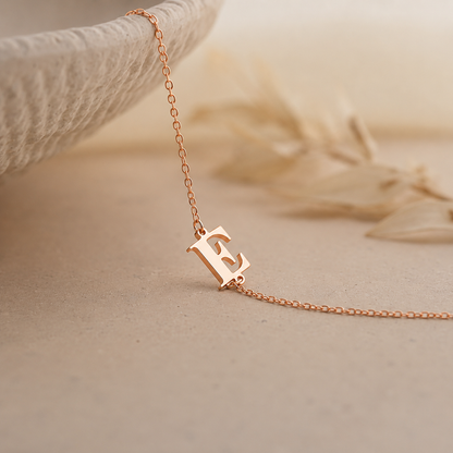 Newsletter Initial Bracelet