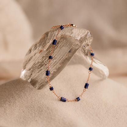 Azul Deep Blue Beaded Bracelet