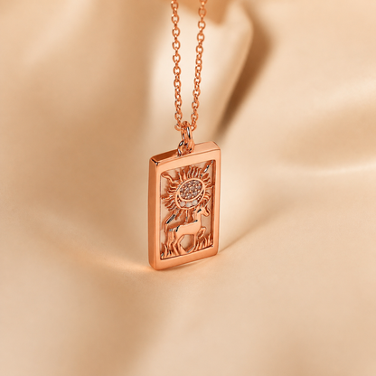 Sun & Moon Tarot Necklace