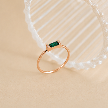 Empire Emerald Ring