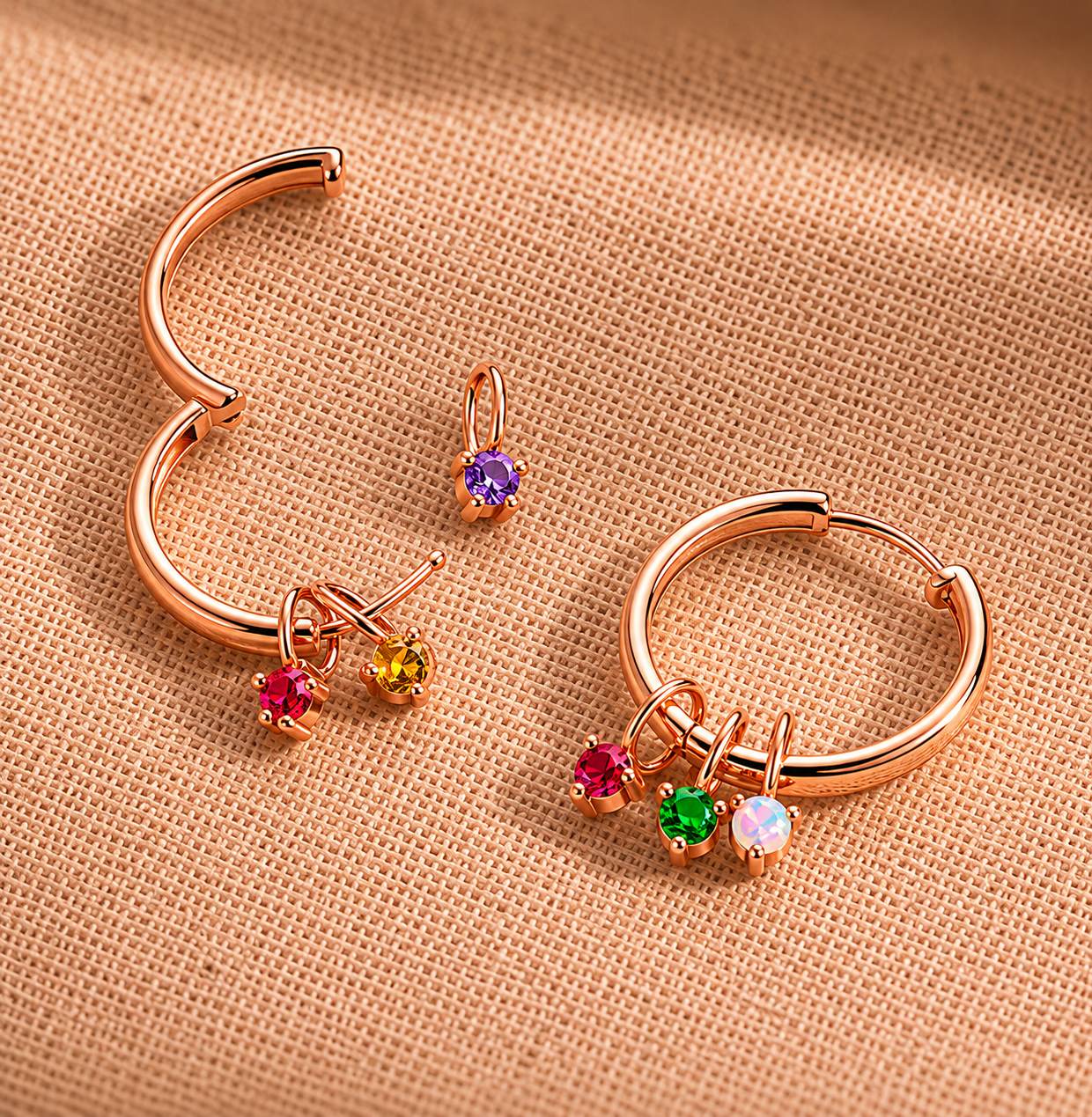 Personalize Your Style with Dainty Birthstone Charms