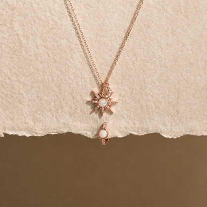 Opal Sun & Moon Jewelry Set