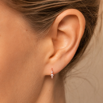 Amaya Diamond Threader Earrings