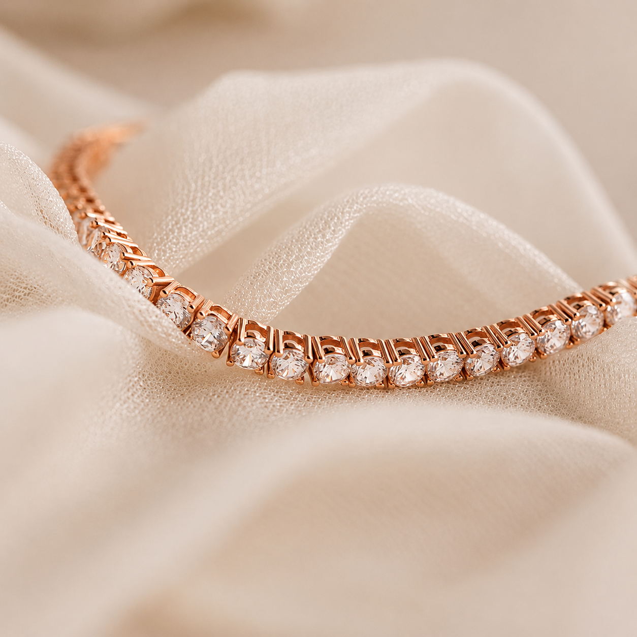 Bold Diamond Tennis Bracelet