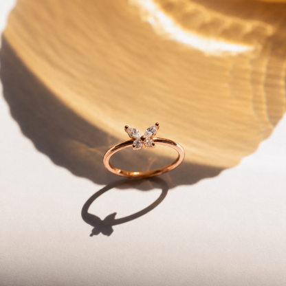 Mariposa Butterfly Promise Ring