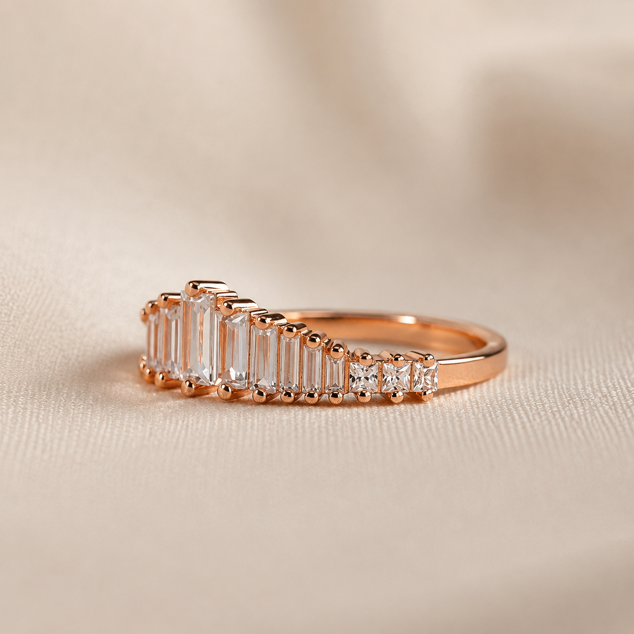 Art Deco Diamond Chandelier Ring
