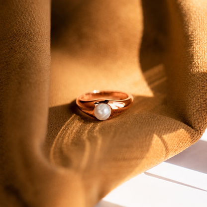 The Penelope Pearl Signet Ring