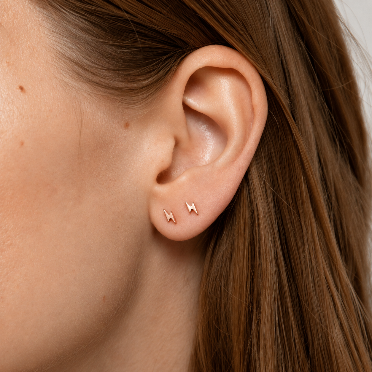 Lightning Bolt Studs