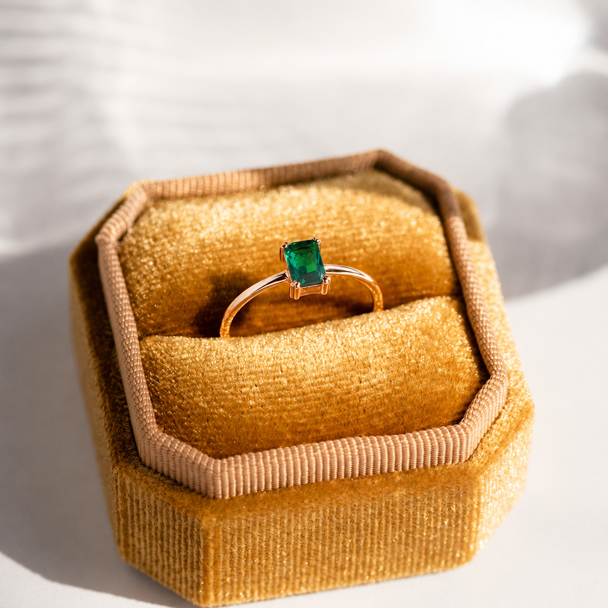 Harley Emerald Ring