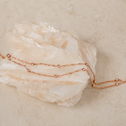 Duo Bead Chain Bracelet