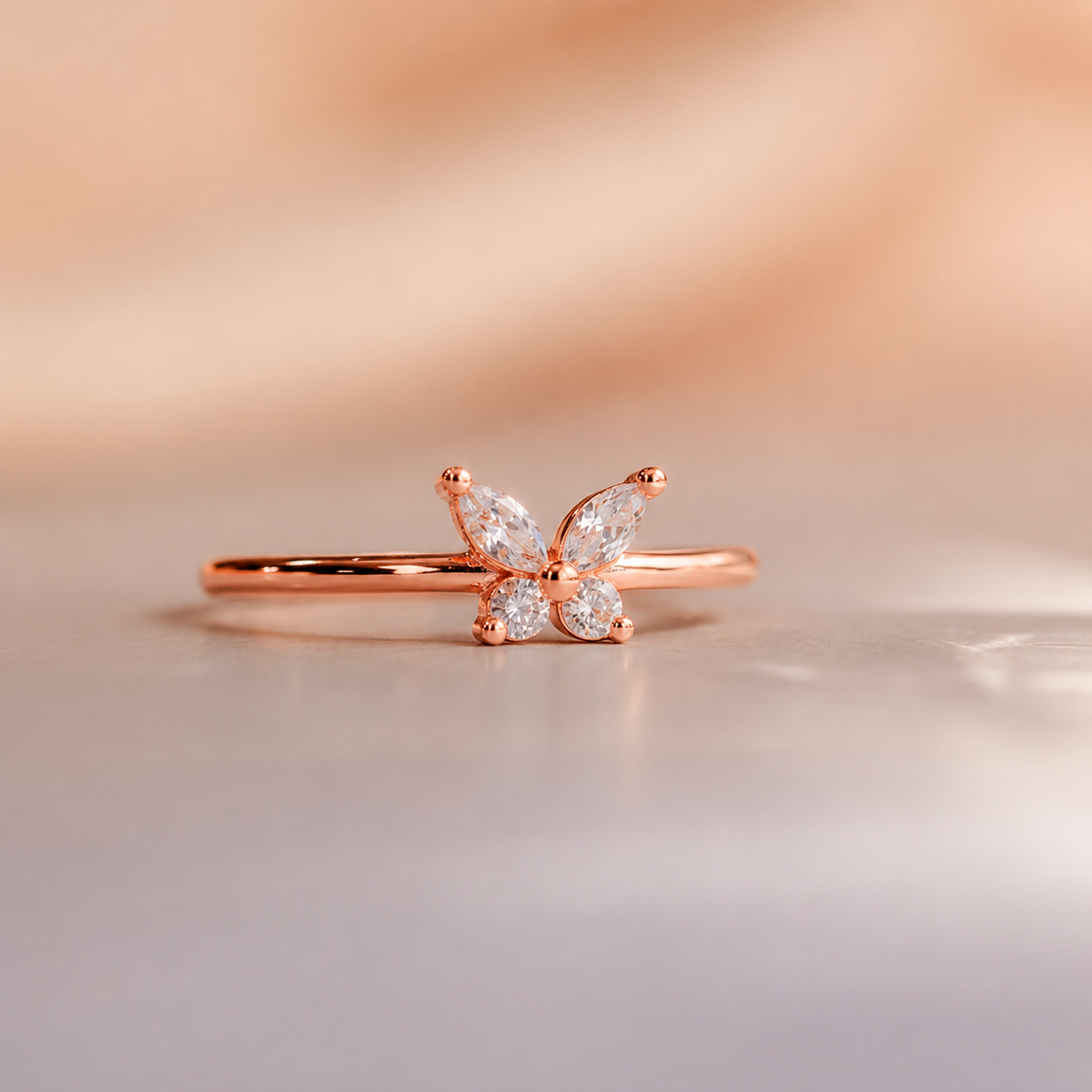 Mariposa Butterfly Promise Ring