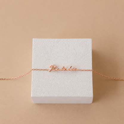 Personalized Dainty Name Bracelet
