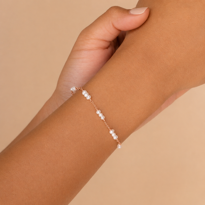 Hali Pearl Station Bracelet