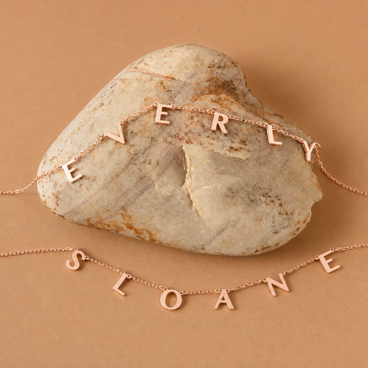 Dainty Personalized Letter Necklace
