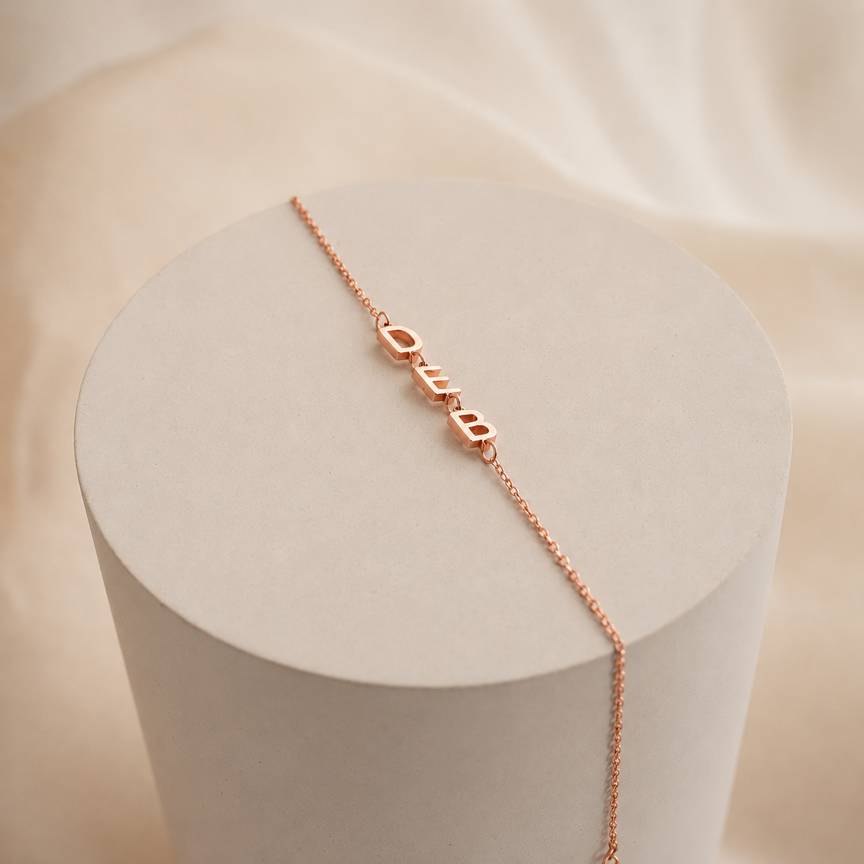 Custom Letter Bracelet