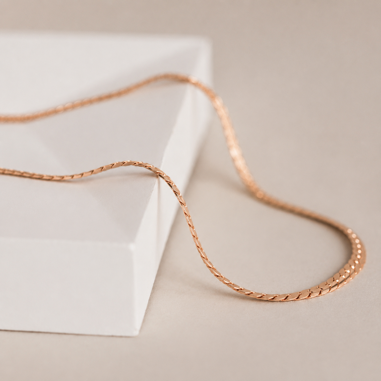 Men's Thick Snake Chain Necklace