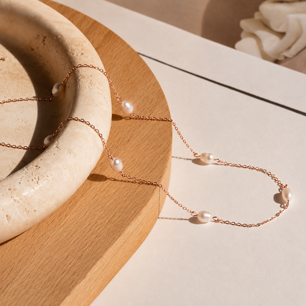 Anna Pearl Necklace