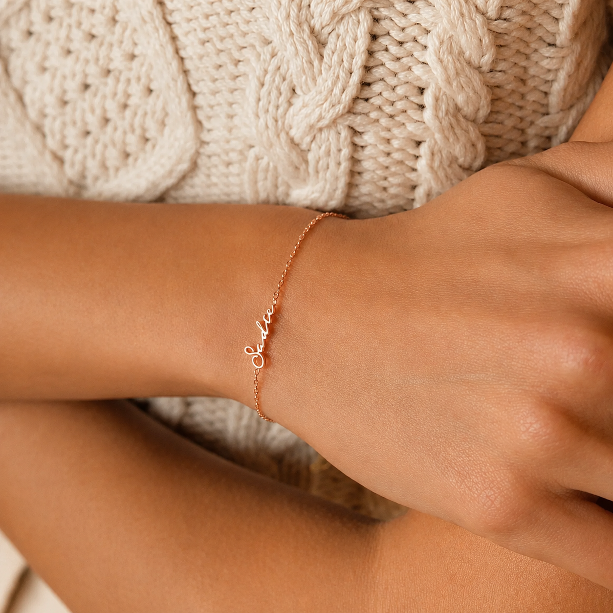 Personalized Dainty Name Bracelet