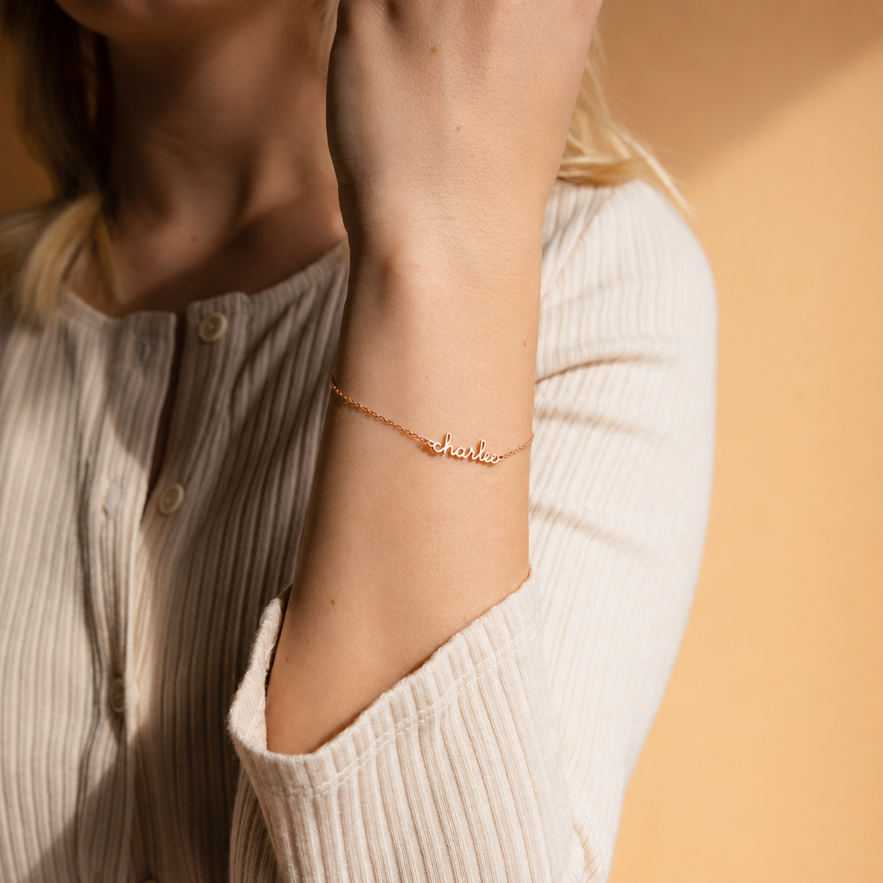 Dainty Tiny Name Bracelet
