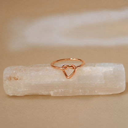 Love Heart Knot Ring
