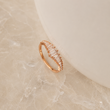 Art Deco Diamond Chandelier Ring
