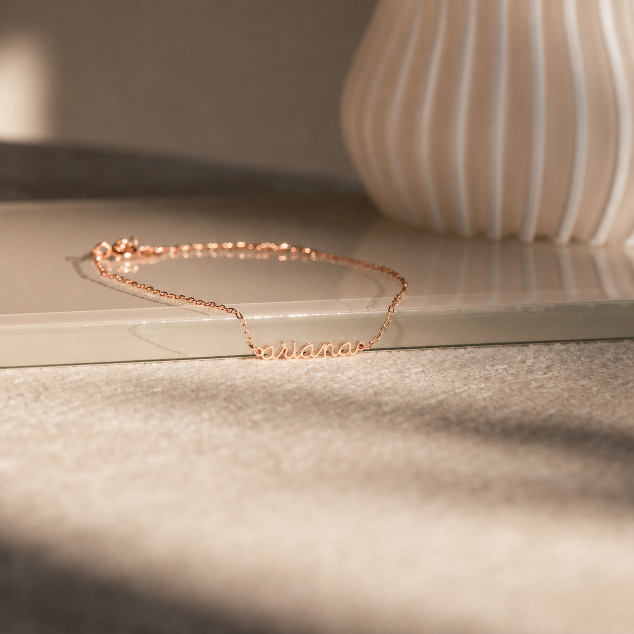 Dainty Tiny Name Bracelet