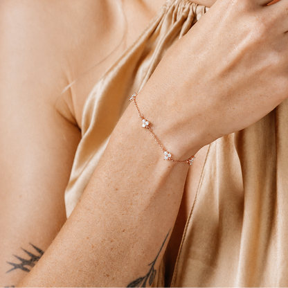 Mini Lily Diamond Bracelet