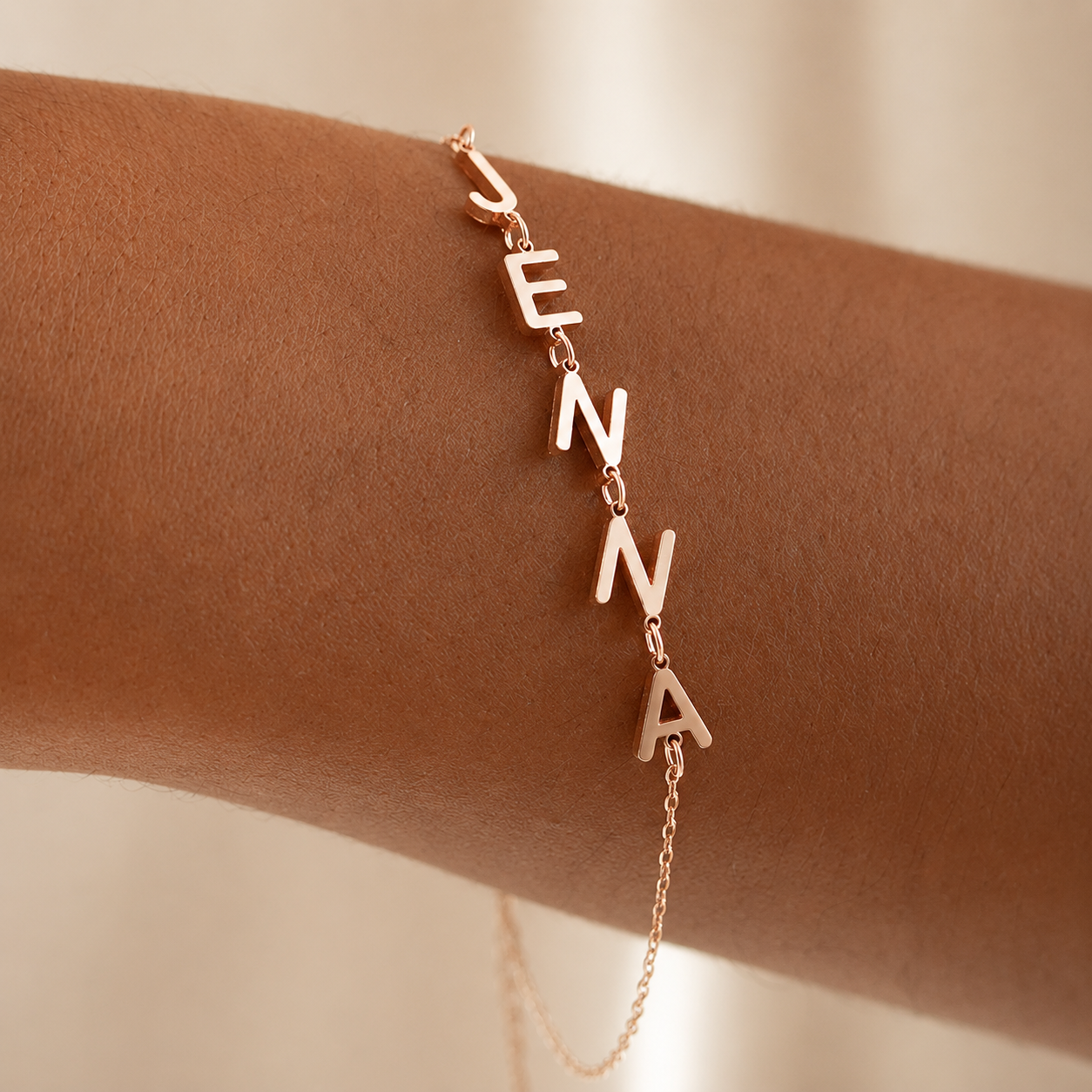 Custom Letter Bracelet