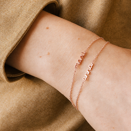 Tiny Name Bracelet