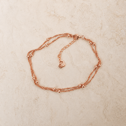 Duo Bead Chain Bracelet