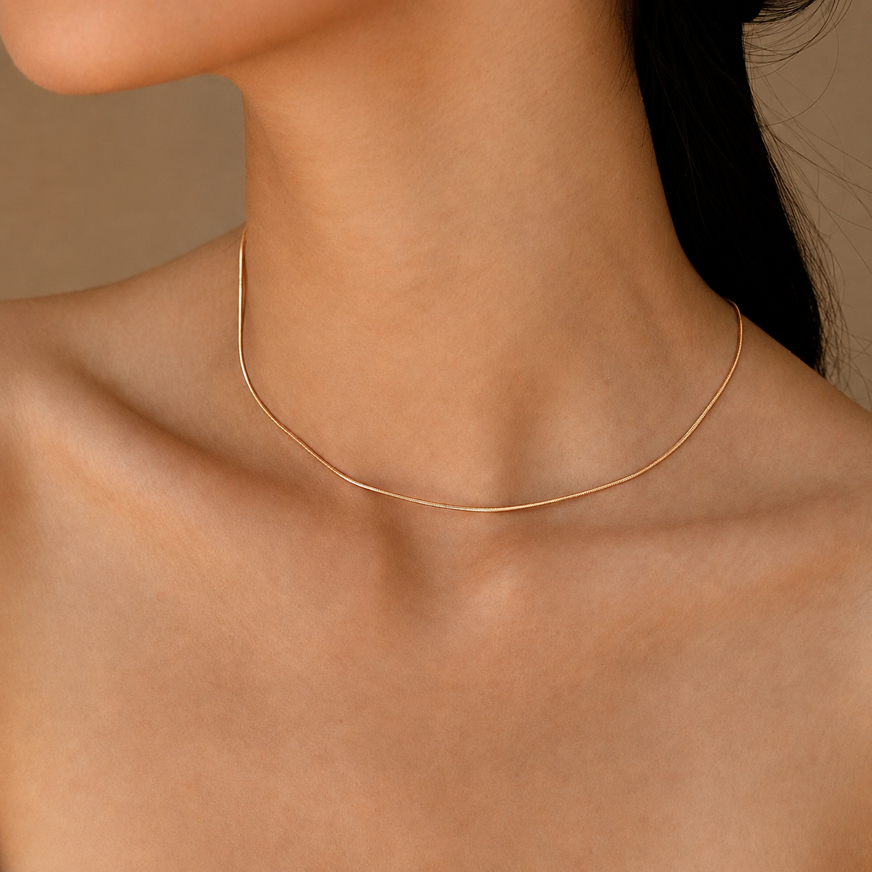 Alice Thin Snake Chain Necklace