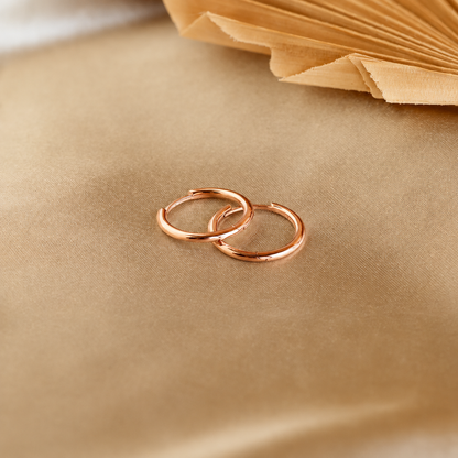 Medium Bold Hoops