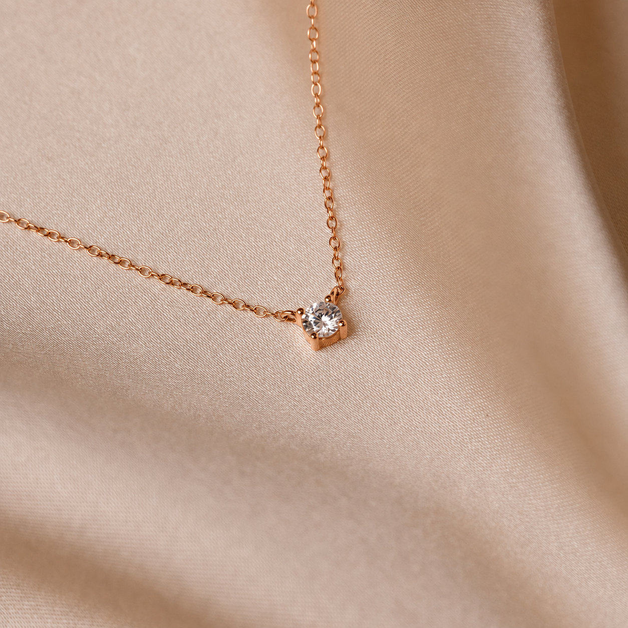 Dainty Diamond Necklace
