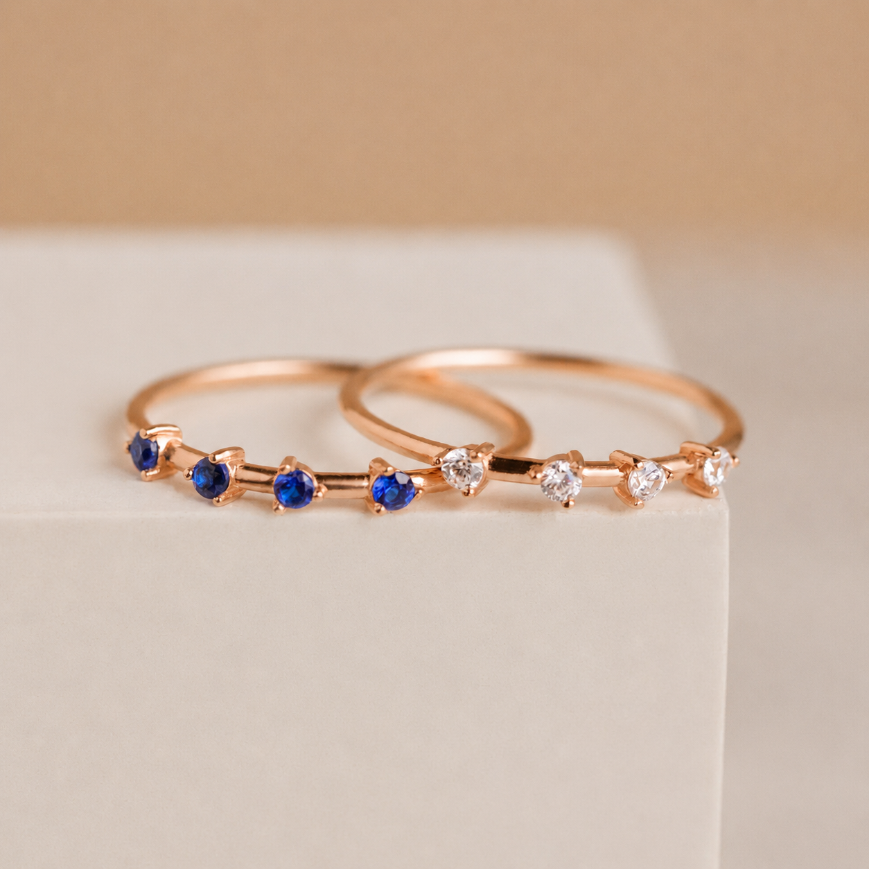 Dainty Multi-Stone Birthstone Ring
