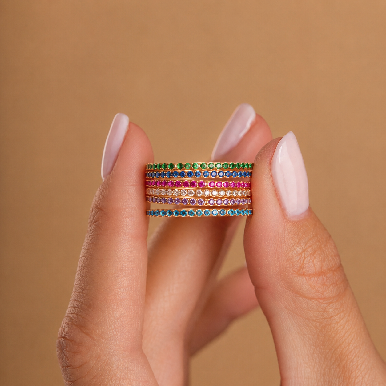 Eternity Birthstone Ring
