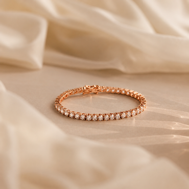 Bold Diamond Tennis Bracelet