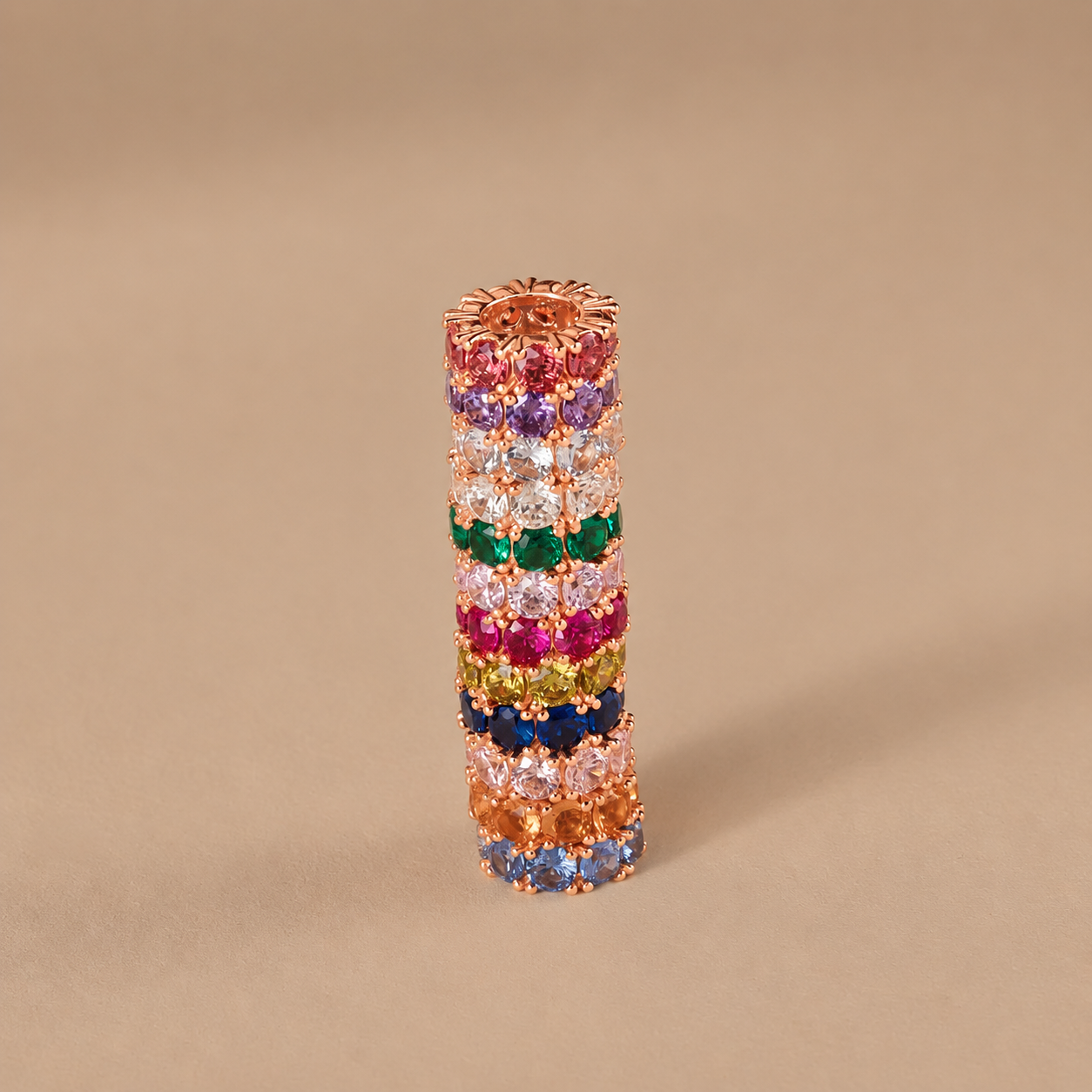 Garnet Eternity Charm