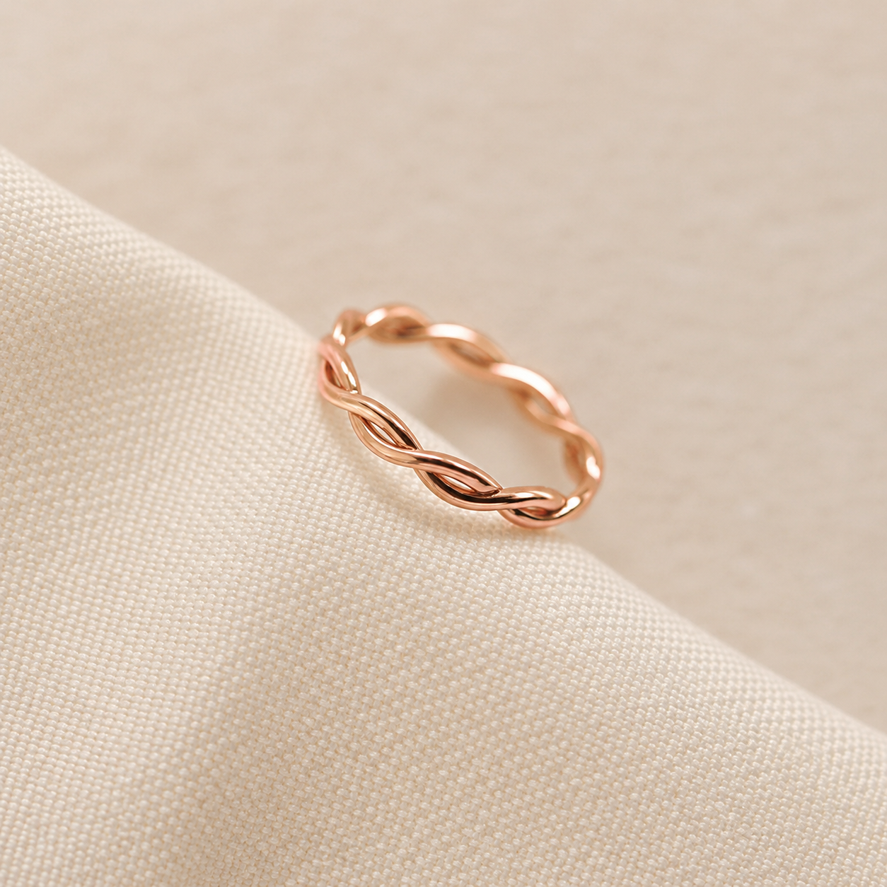 Braided Ring for Effortless Style