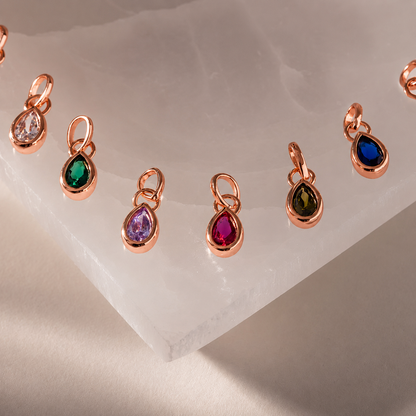 Alexandrite Tear Charm