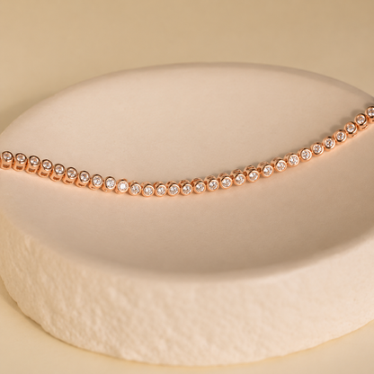 Diamond Bezel Tennis Bracelet
