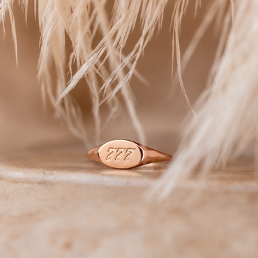 Custom Engraved Signet Ring