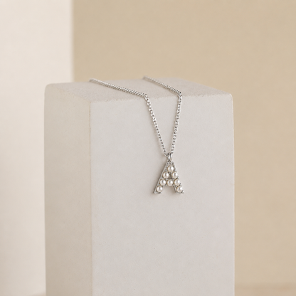 Pearl Letter Necklace