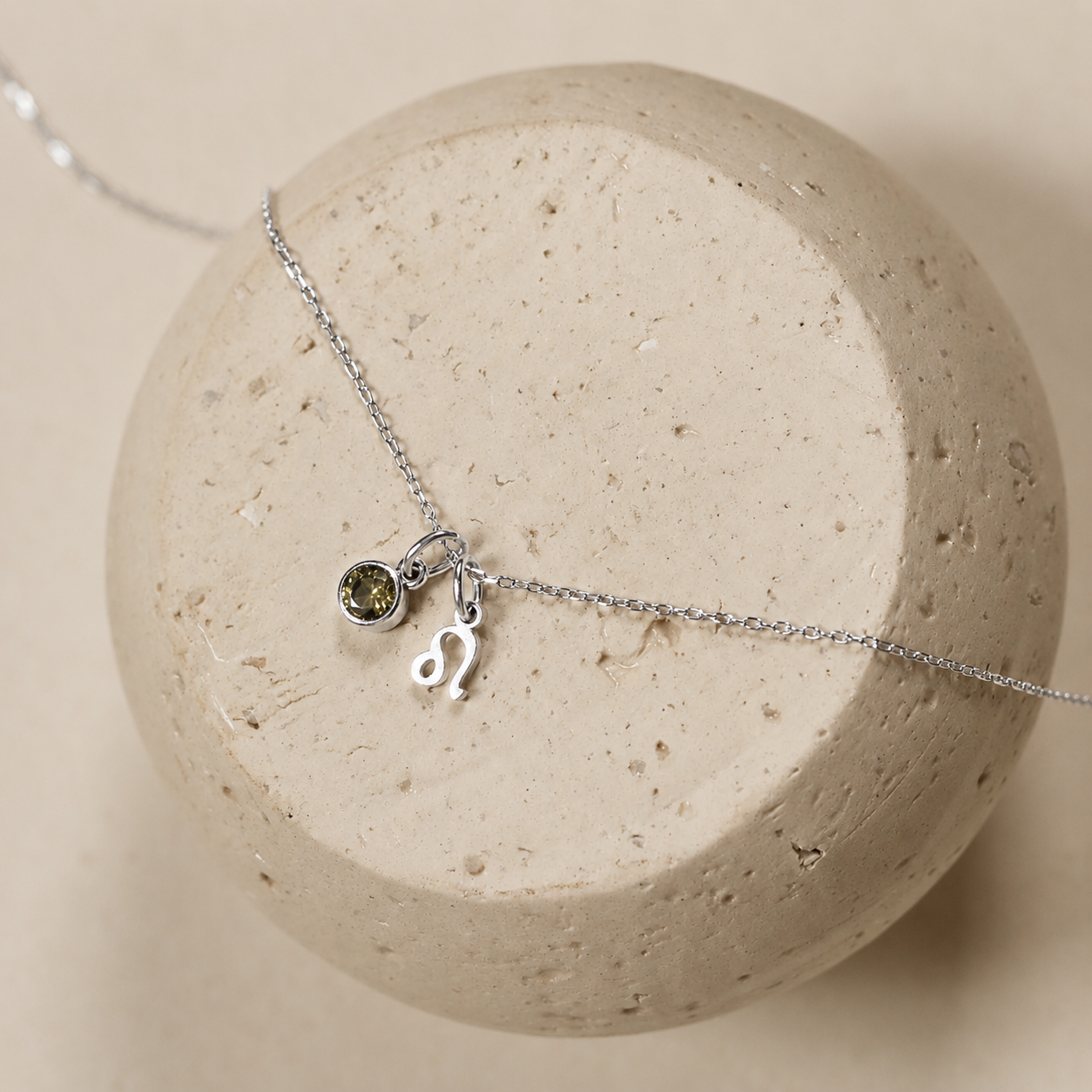 Zodiac Birthstone Necklace