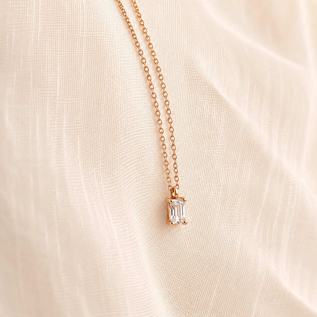 Sage Diamond Necklace