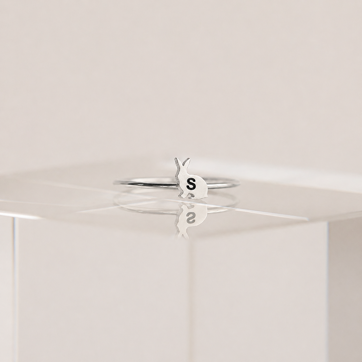 The Dainty 925 Sterling Silver Charm Ring