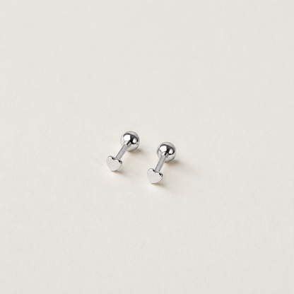 Tiny Heart Studs