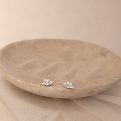 Marquise Diamond Studs
