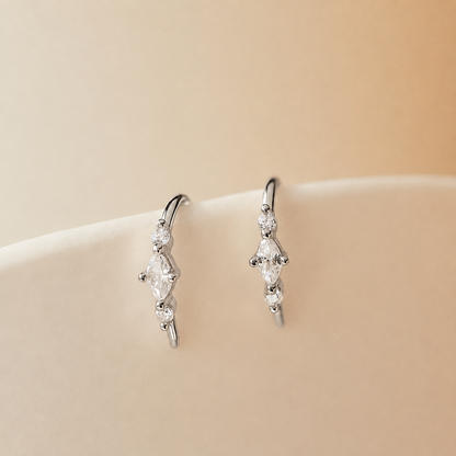 Amaya Diamond Threader Earrings