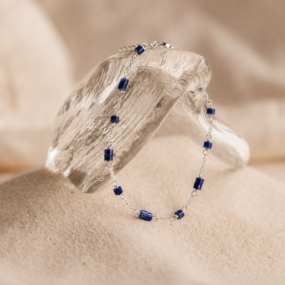 Azul Deep Blue Beaded Bracelet