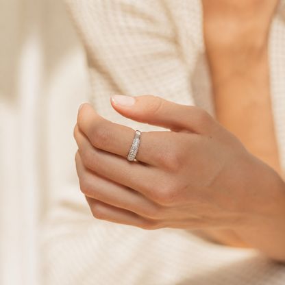 The Pave Dome Ring